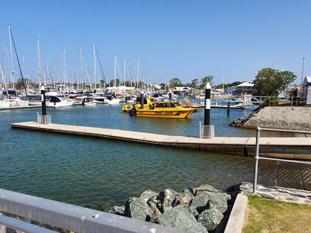 Coast Guard Solar Pontoon Lighting Dept of Transport QLD