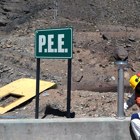 Solar Mine Site Lights